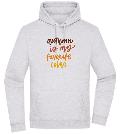 My Favorite Color is Autumn Design - Premium Essential Unisex Hoodie_ORION GREY II_front