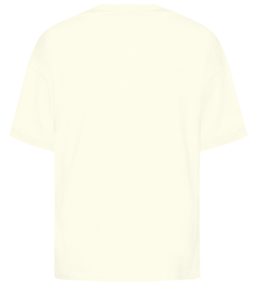 Something Ain't Right Design - Premium men's oversized t-shirt_OFF-WHITE_back