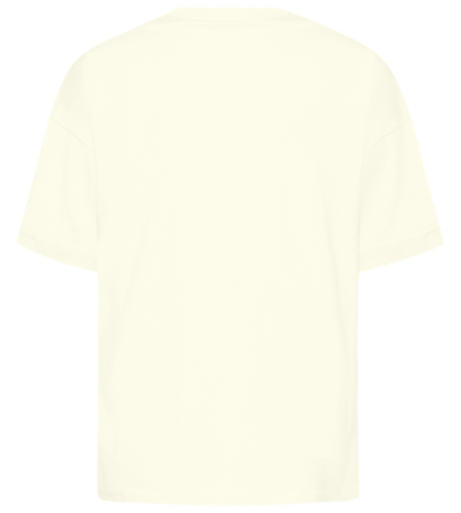 Something Ain't Right Design - Premium men's oversized t-shirt_OFF-WHITE_back