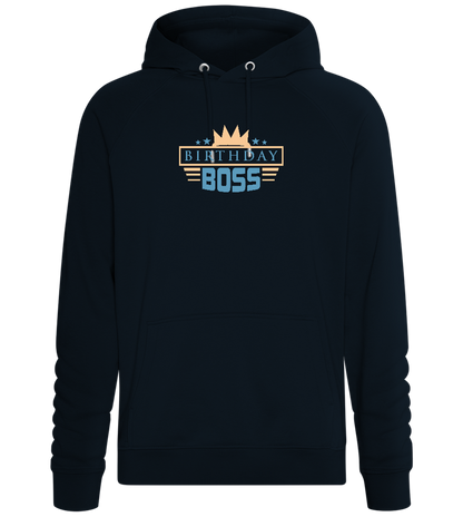 Royal Birthday Boss Design - Comfort unisex hoodie_BLACK_front