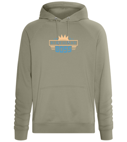 Royal Birthday Boss Design - Comfort unisex hoodie_KHAKI_front