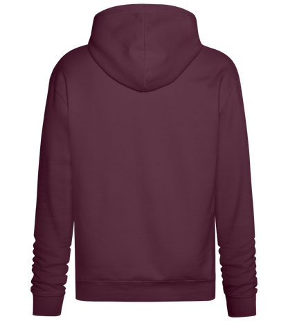 Woman not Womb Design - Premium Essential Unisex Hoodie_BORDEAUX_back