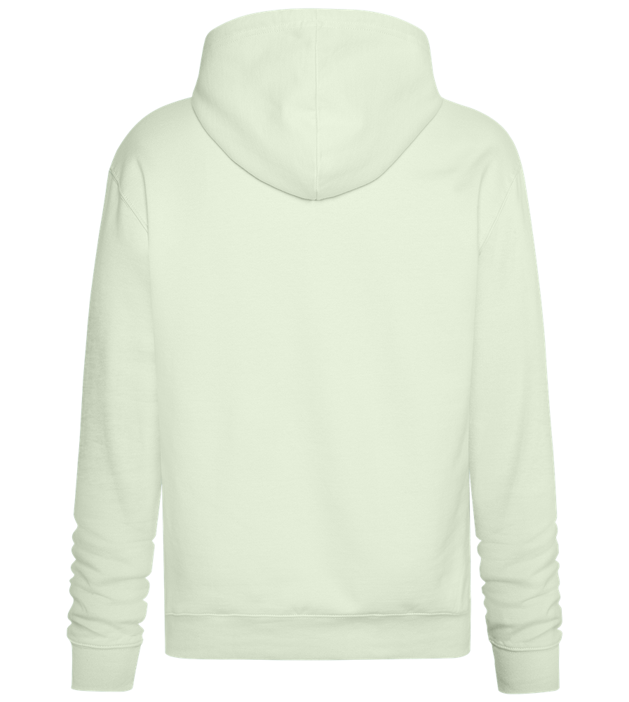 Woman not Womb Design - Premium Essential Unisex Hoodie_CREAMY GREEN_back