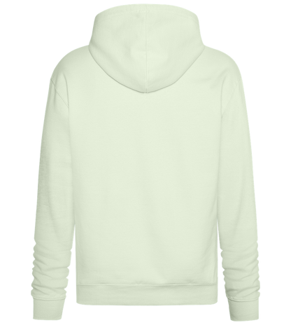 Woman not Womb Design - Premium Essential Unisex Hoodie_CREAMY GREEN_back