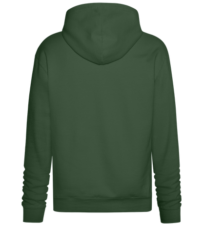 Woman not Womb Design - Premium Essential Unisex Hoodie_GREEN BOTTLE_back