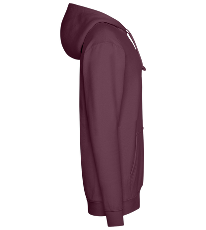 Woman not Womb Design - Premium Essential Unisex Hoodie_BORDEAUX_right