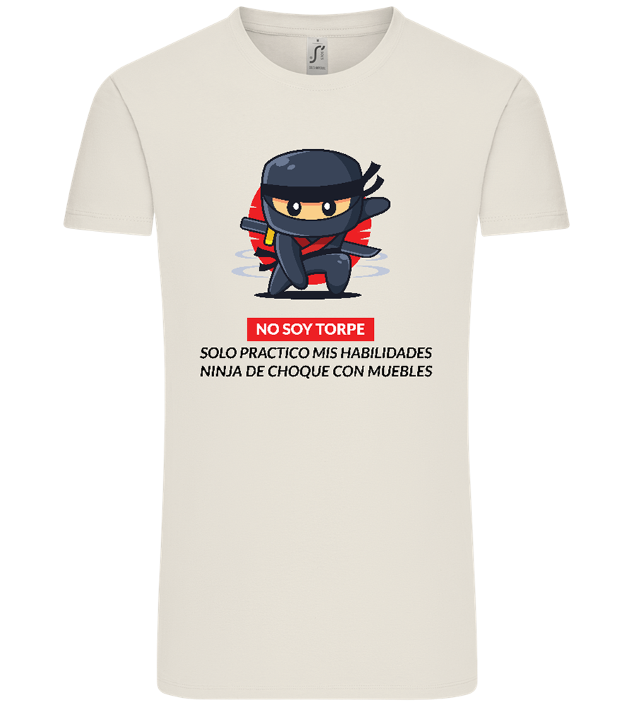 Ninja Design - Comfort Unisex T-Shirt_ECRU_front