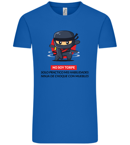 Ninja Design - Comfort Unisex T-Shirt_ROYAL_front