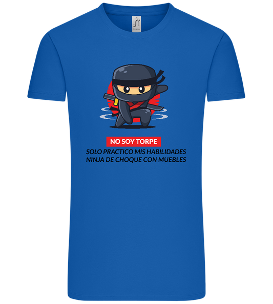 Ninja Design - Comfort Unisex T-Shirt_ROYAL_front