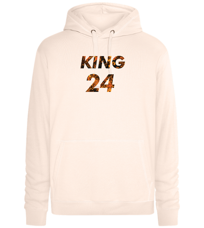 KING 24 Design - Premium unisex hoodie_LIGHT PEACH ROSE_front