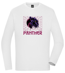 Retro Panther 2 Design - Comfort men's long sleeve t-shirt