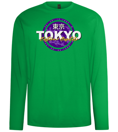 Eastern Capital Design - Comfort men's long sleeve t-shirt_MEADOW GREEN_front