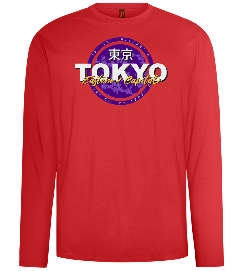 Eastern Capital Design - Comfort men's long sleeve t-shirt_RED_front