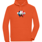 City of Light Design - Comfort unisex hoodie_BURNT ORANGE_front