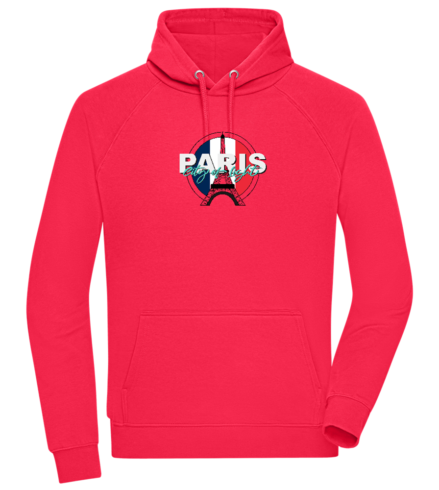 City of Light Design - Comfort unisex hoodie_RED_front