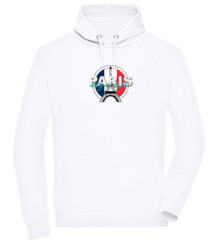 City of Light Design - Comfort unisex hoodie_WHITE_front