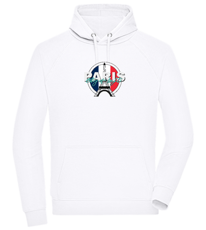 City of Light Design - Comfort unisex hoodie_WHITE_front