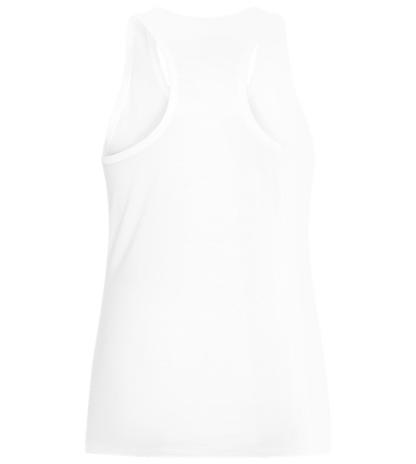 J'y Vais au Talent Sans Pression Design - Basic women's tank top_WHITE_back