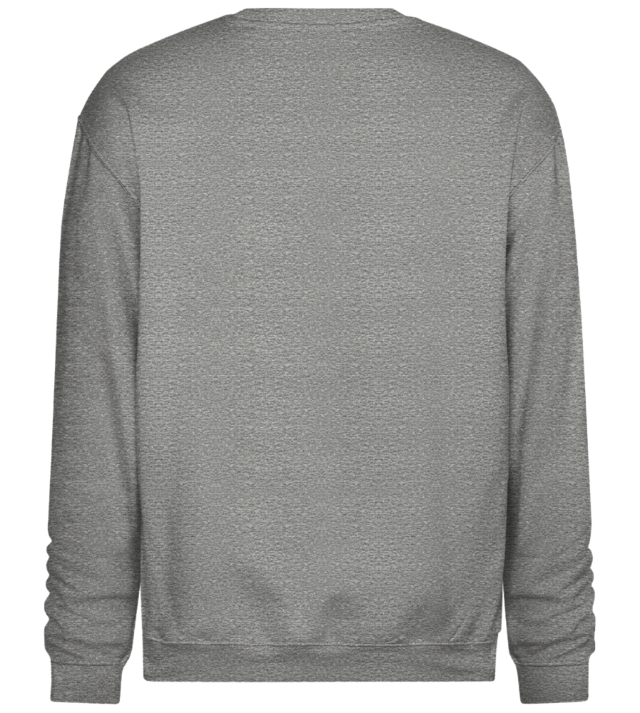 Pink Trick or Treat Design - Comfort Essential Unisex Sweater_ORION GREY II_back