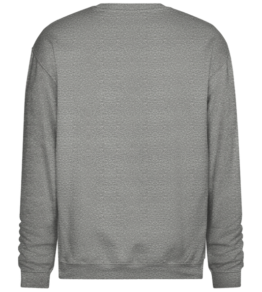 Pink Trick or Treat Design - Comfort Essential Unisex Sweater_ORION GREY II_back