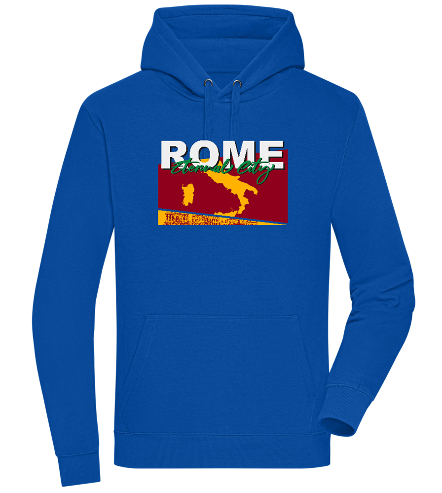 Eternal City Design - Premium unisex hoodie_ROYAL_front