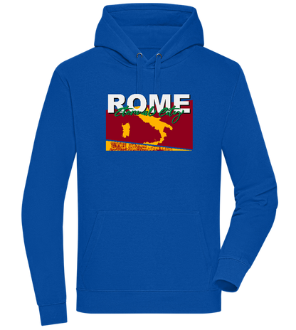 Eternal City Design - Premium unisex hoodie_ROYAL_front