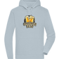 Oktoberfest Beers Design - Premium unisex hoodie_CREAMY BLUE_front