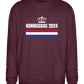 Kingsday Flag Design - Comfort Essential Unisex Sweater_BORDEAUX_front