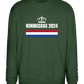 Kingsday Flag Design - Comfort Essential Unisex Sweater_GREEN BOTTLE_front