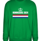 Kingsday Flag Design - Comfort Essential Unisex Sweater_MEADOW GREEN_front