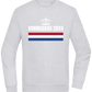 Kingsday Flag Design - Comfort Essential Unisex Sweater_ORION GREY II_front