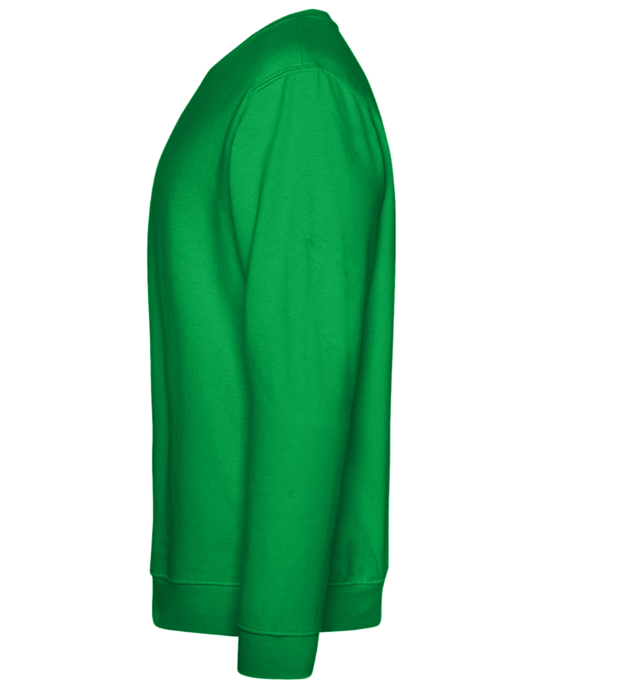 Kingsday Flag Design - Comfort Essential Unisex Sweater_MEADOW GREEN_left