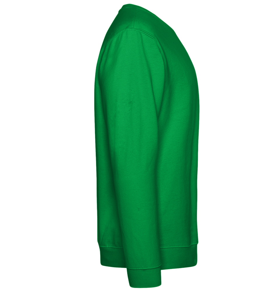 Kingsday Flag Design - Comfort Essential Unisex Sweater_MEADOW GREEN_right