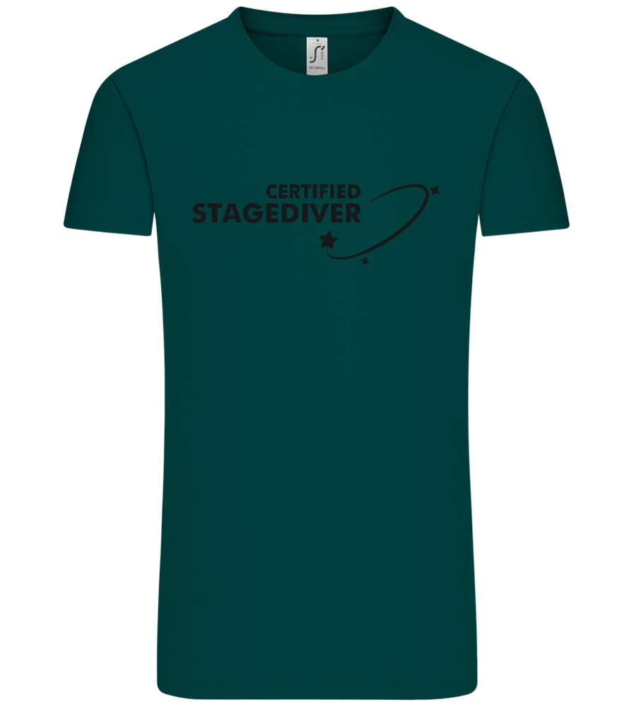 Certified Stagediver Design - Comfort Unisex T-Shirt_GREEN EMPIRE_front