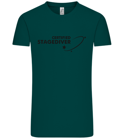 Certified Stagediver Design - Comfort Unisex T-Shirt_GREEN EMPIRE_front