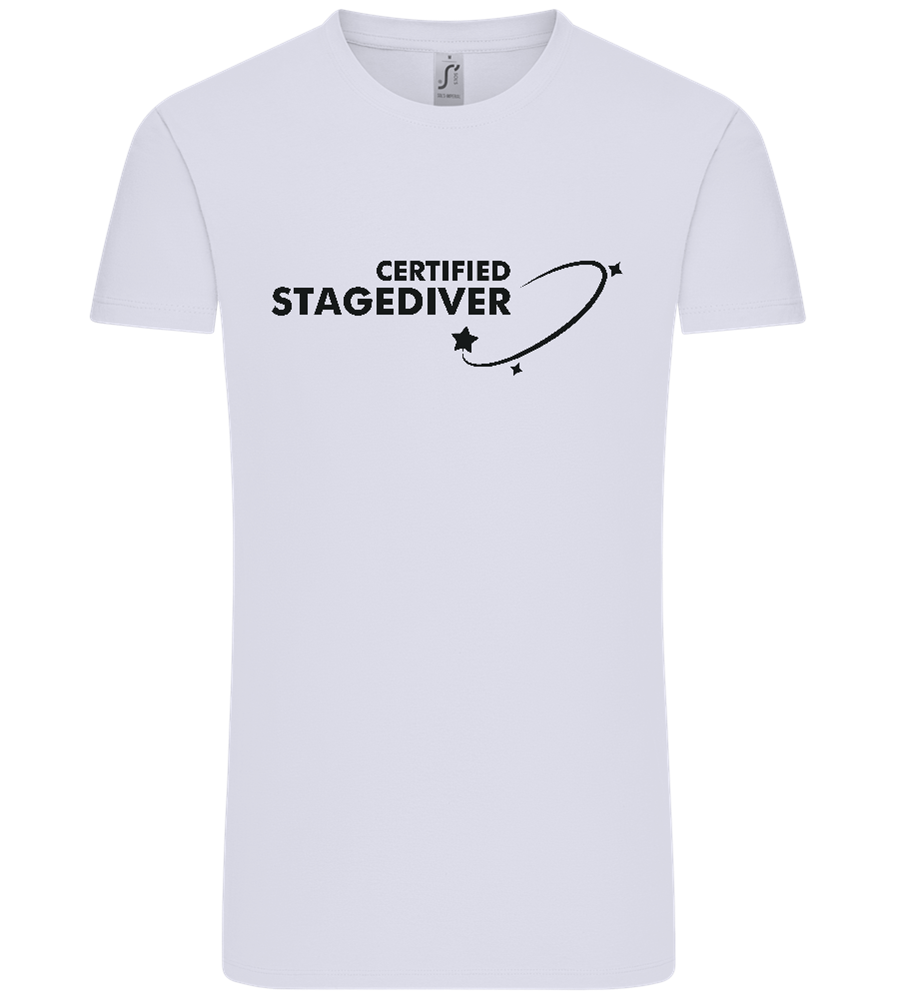 Certified Stagediver Design - Comfort Unisex T-Shirt_LILAK_front