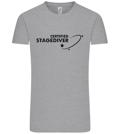 Certified Stagediver Design - Comfort Unisex T-Shirt_ORION GREY_front