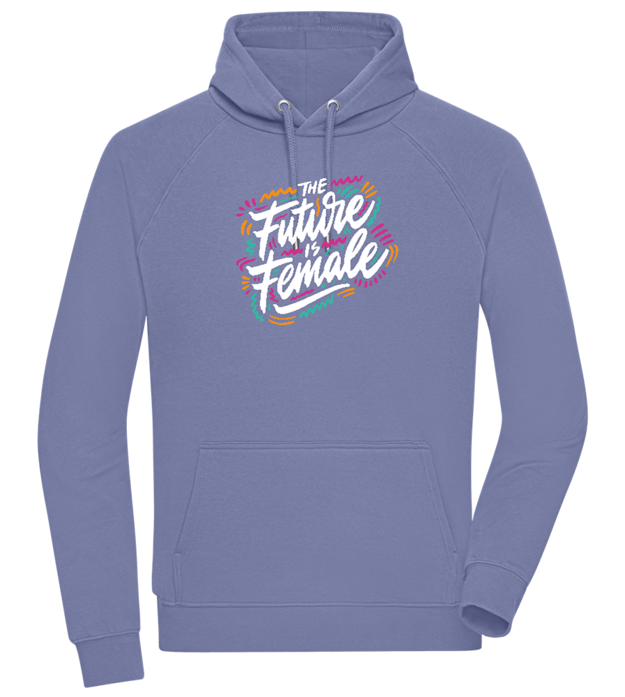 Future Is Female Design - Comfort unisex hoodie_BLUE_front