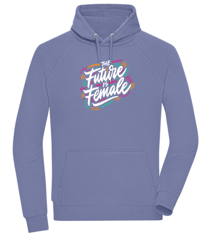 Future Is Female Design - Comfort unisex hoodie_BLUE_front