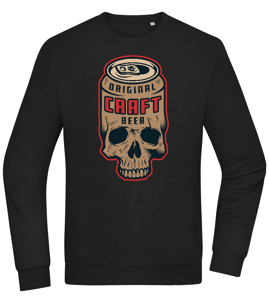 Craft Beer Design - Comfort Essential Unisex Sweater_BLACK_front