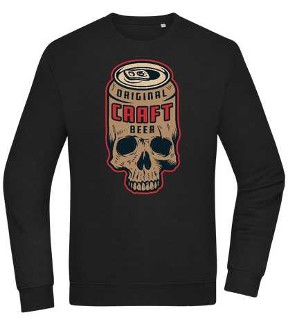 Craft Beer Design - Comfort Essential Unisex Sweater_BLACK_front