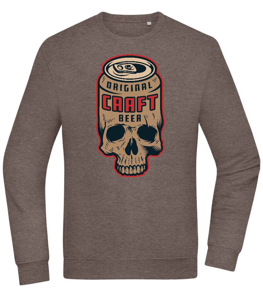 Craft Beer Design - Comfort Essential Unisex Sweater_CHARCOAL CHIN_front