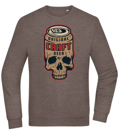 Craft Beer Design - Comfort Essential Unisex Sweater_CHARCOAL CHIN_front