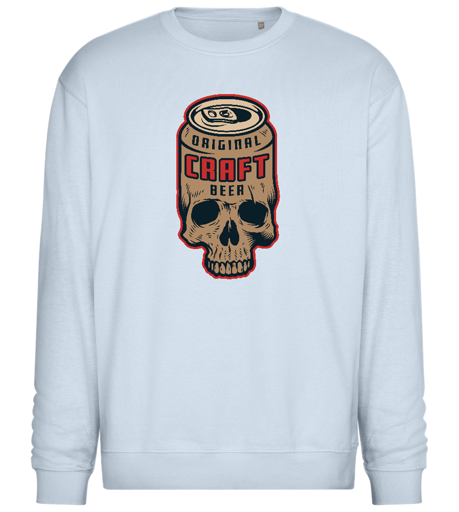 Craft Beer Design - Comfort Essential Unisex Sweater_CREAMY BLUE_front