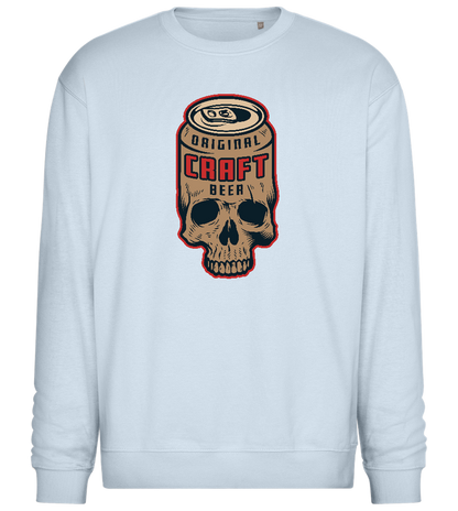 Craft Beer Design - Comfort Essential Unisex Sweater_CREAMY BLUE_front