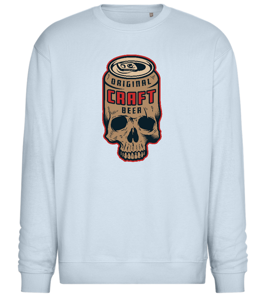 Craft Beer Design - Comfort Essential Unisex Sweater_CREAMY BLUE_front