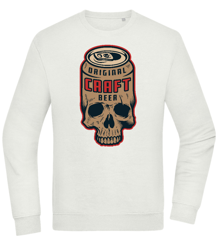 Craft Beer Design - Comfort Essential Unisex Sweater_CREAMY GREEN_front