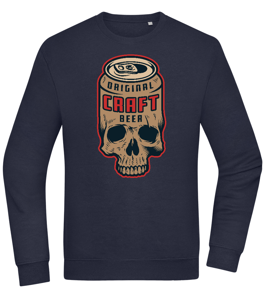 Craft Beer Design - Comfort Essential Unisex Sweater_FRENCH NAVY_front