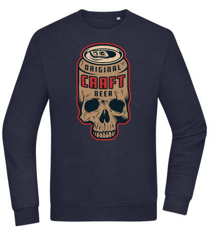 Craft Beer Design - Comfort Essential Unisex Sweater_FRENCH NAVY_front