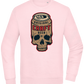 Craft Beer Design - Comfort Essential Unisex Sweater_LIGHT PEACH ROSE_front